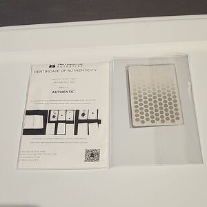 LV   Fondation Louis Vuitton Museum Playing Card With COA